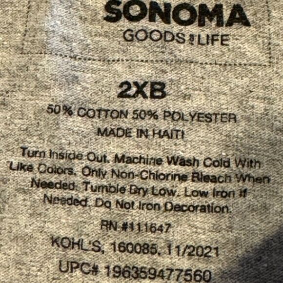 Sonoma Red White & Blue Bourbon Freedom Bar T-Shirt Men’s 2XB Tee USA 1776 - Picture 7 of 7